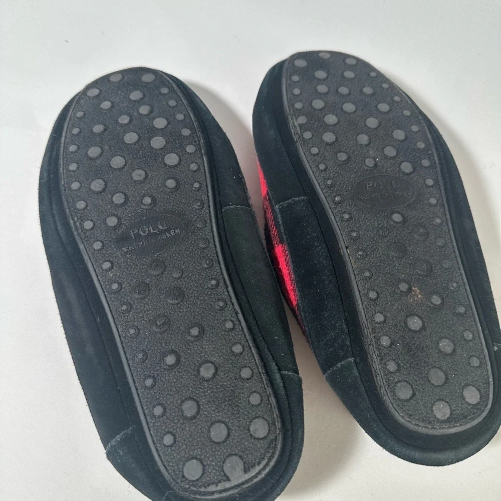 Polo Ralph Lauren Red and Black Loafers